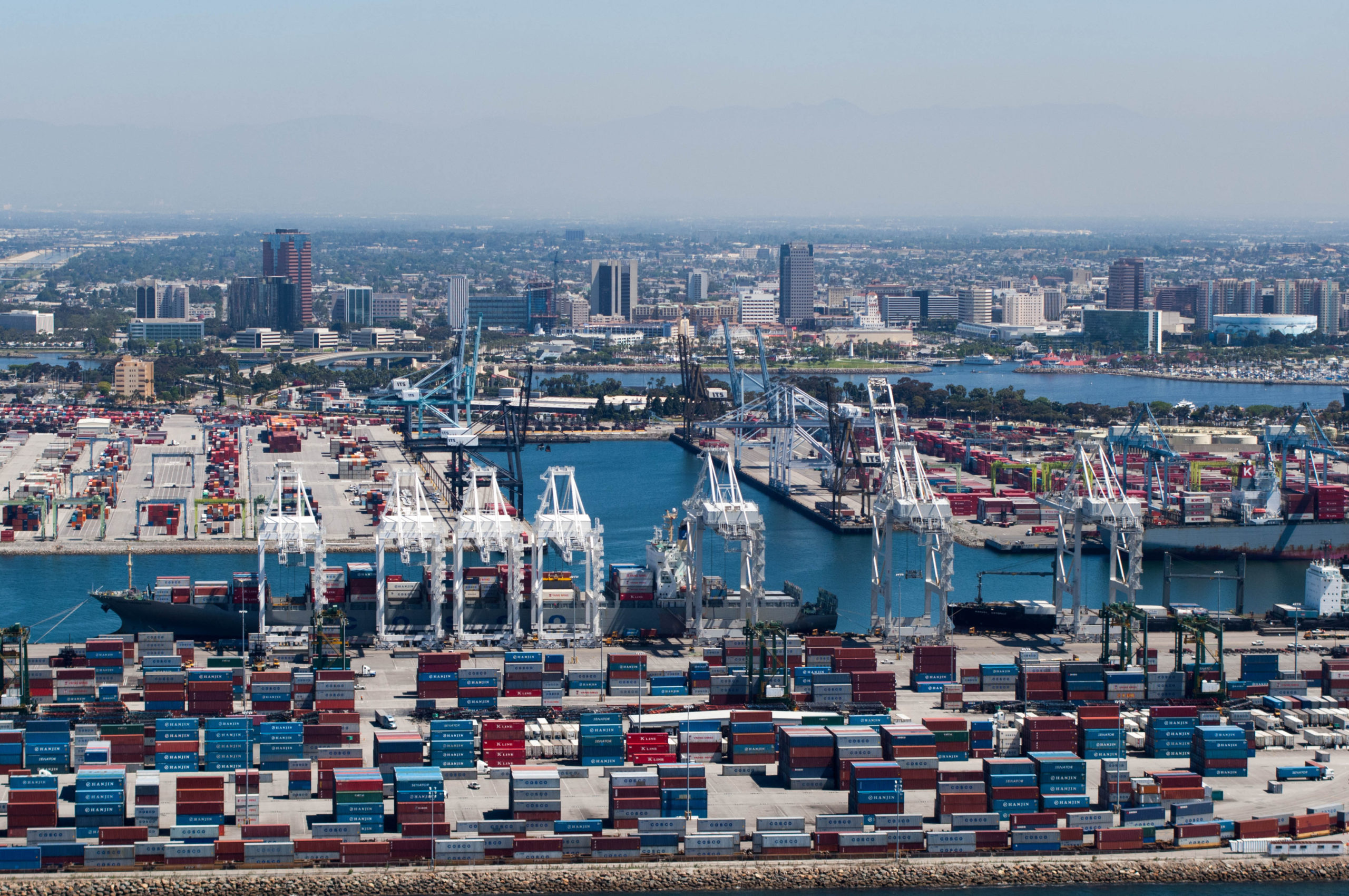 The Port of Long Beach USA, also known as the Harbor Department of the City of Long Beach