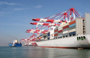 China Qingdao Port Container Terminal