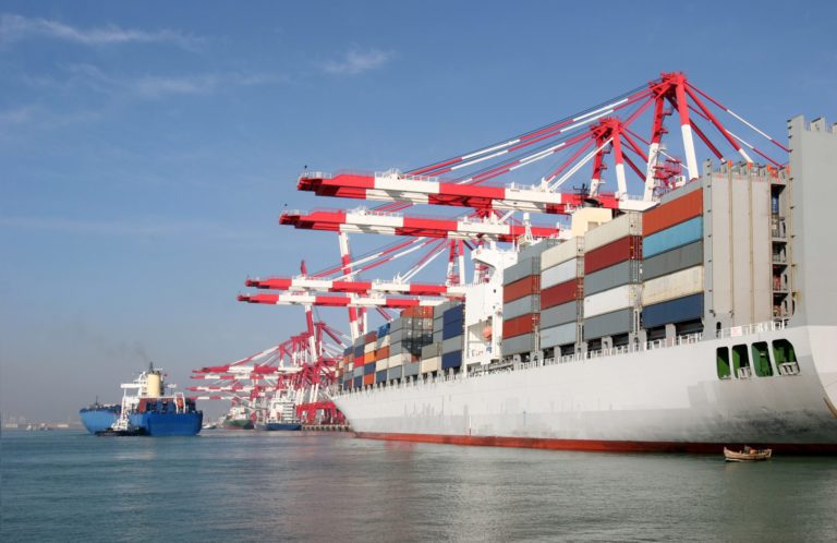 China Qingdao Port Container Terminal