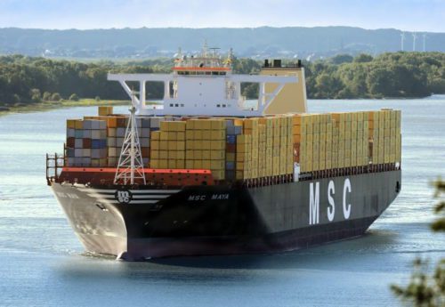 MSC container vessel