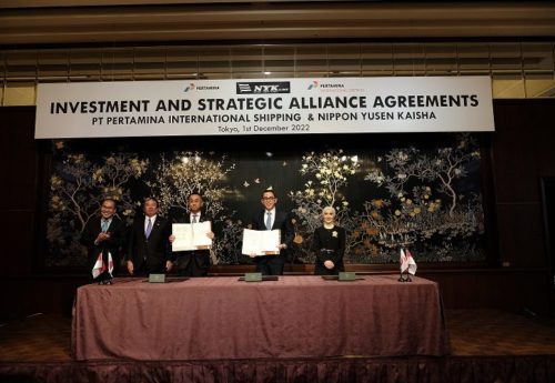 NYK seals an investment deal and strategic alliance with Pertamina by Shipping Telegraph