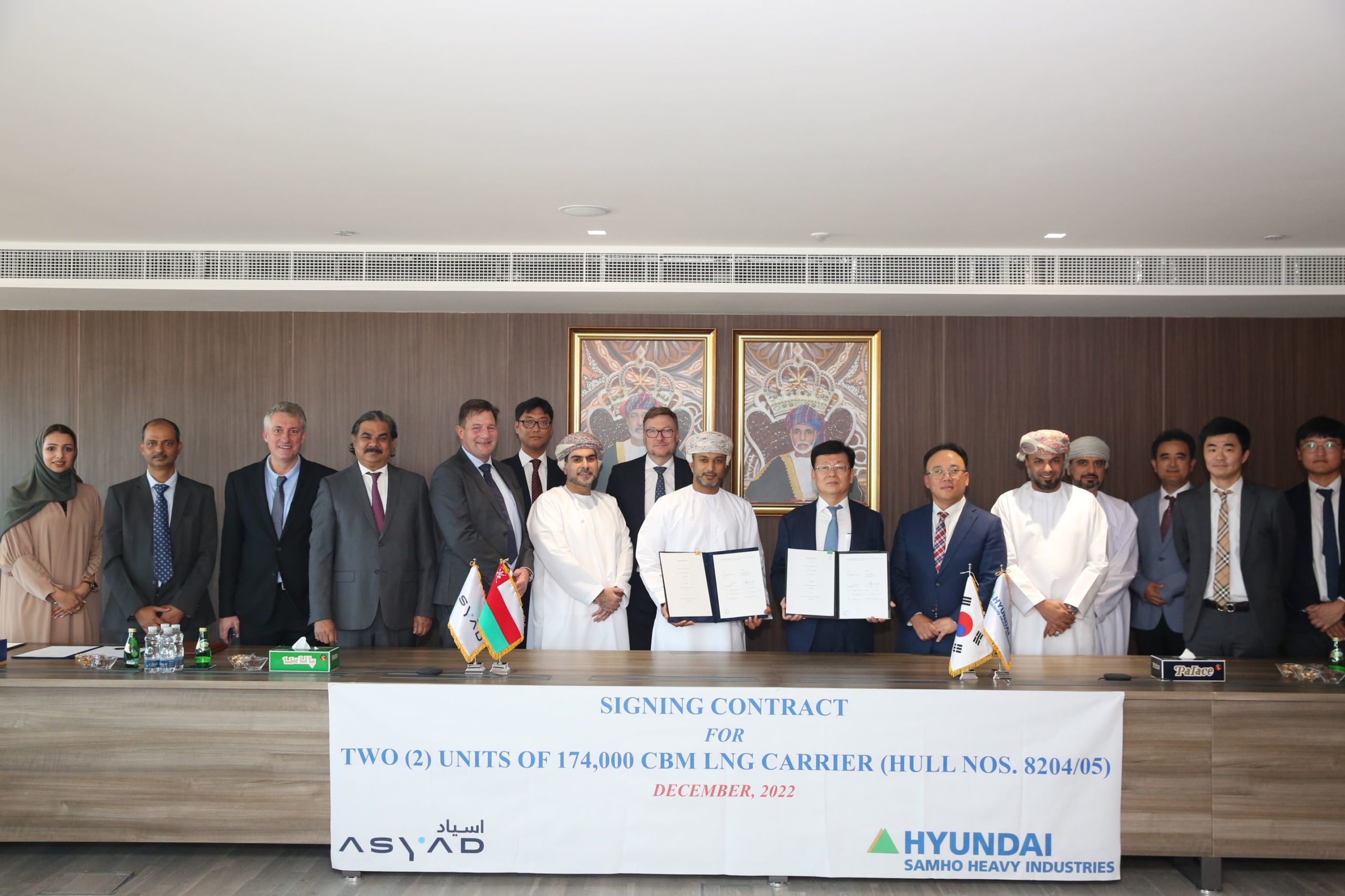 Asyad Shipping Orders Two LNG Carrier Newbuilds at Hyundai Samho Heavy Industries by Shipping Telegraph