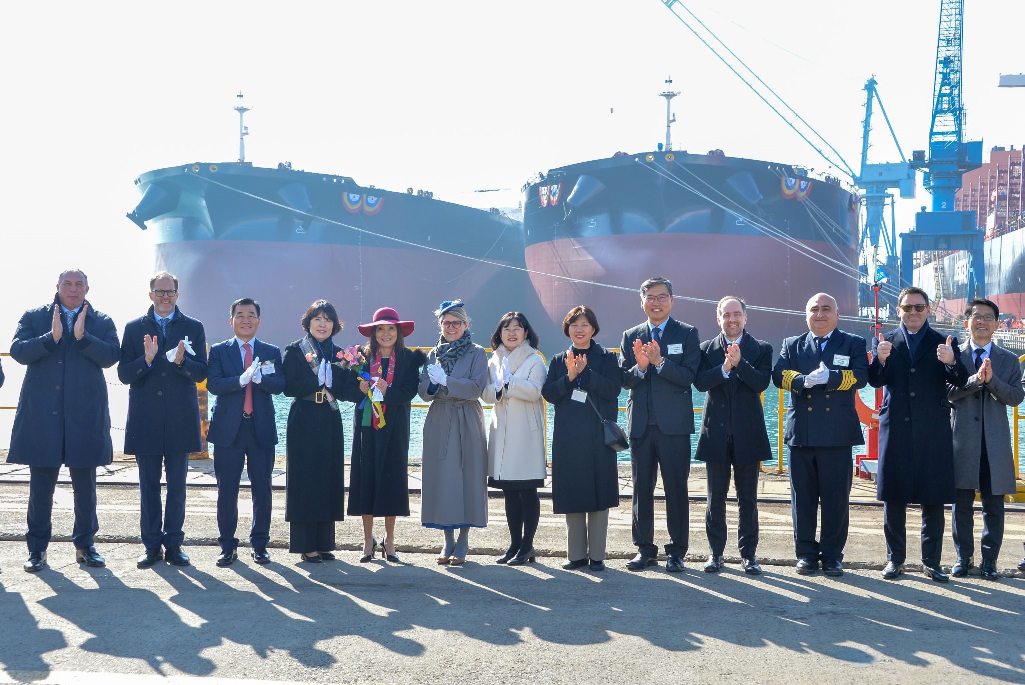 Euronav: Naming Ceremony for the Inauguration of VLCC’s Cassius and Camus by Shipping Telegraph