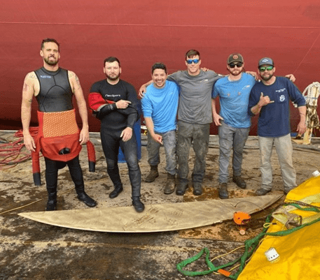 Phoenix Divers Aid Tanker With Propeller Damage At Port in Corpus Christi, Texas by Shipping Telegraph