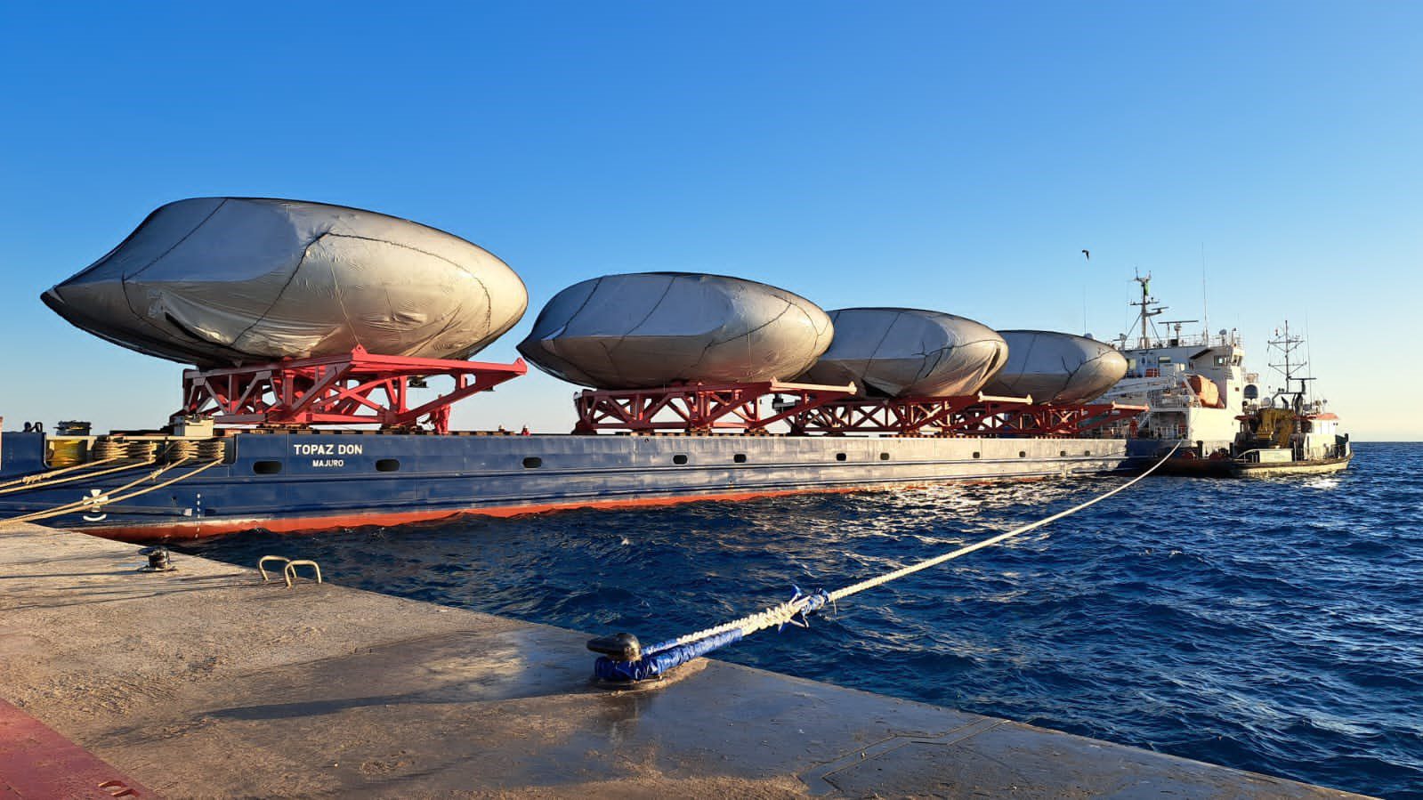 P&O Maritime Logistics with MCV Fleet to Transport Unique Hotel Villas for a Luxury Red Sea Resort by Shipping Telegraph