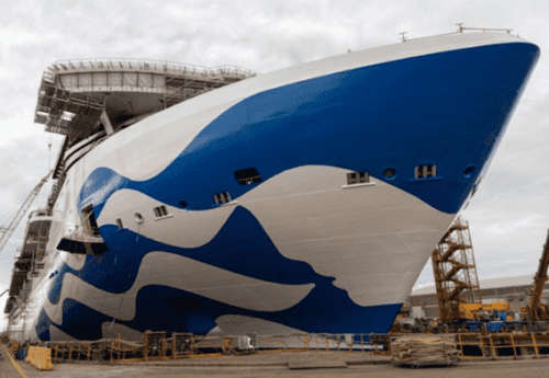 Fincantieri Floats Out Its First LNG Cruise Ship "Sun Princess" by Shipping Telegraph