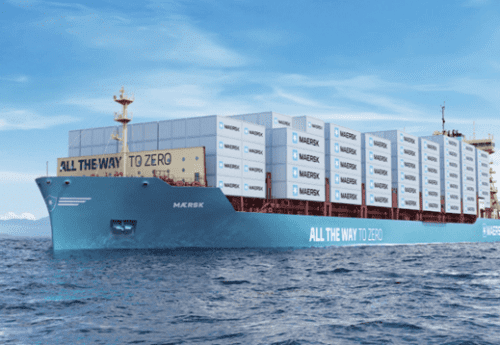 Maersk Major Builds First Green Fuel-Powered Vessel in Hyundai Mipo Dockyard