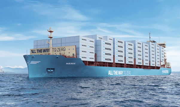 Maersk Major Builds First Green Fuel-Powered Vessel in Hyundai Mipo Dockyard