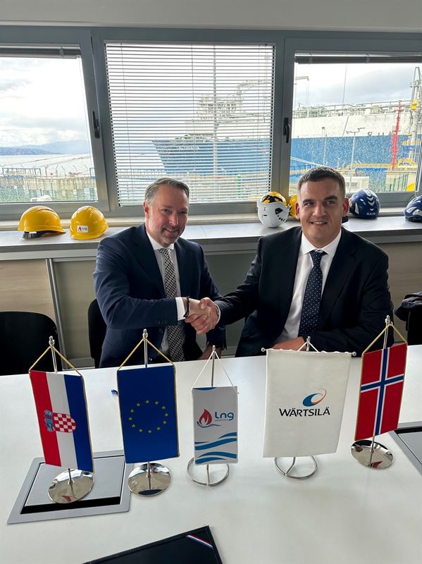 Croatian LNG terminal: Wärtsilä to extend regasification capacity