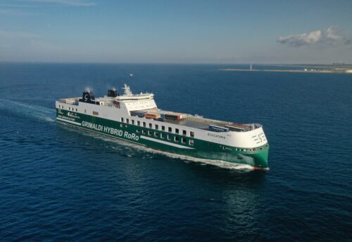 Eco Catania, one of the green giant ro ro vessels