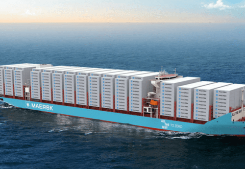 Maersk 9000 TEU Methanl newbuildings