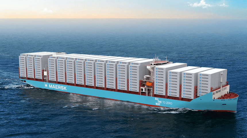 Maersk 9000 TEU Methanl newbuildings