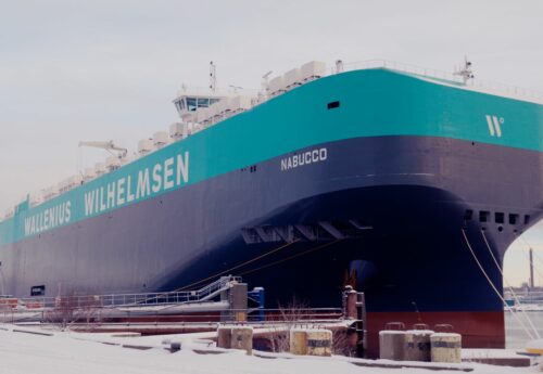 Mv Nabucco PCTC carrier owned by Wallenius Wilhelmsen