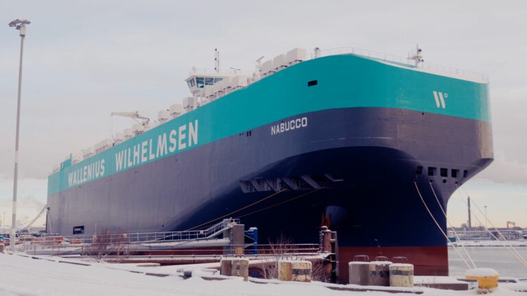 Mv Nabucco PCTC carrier owned by Wallenius Wilhelmsen