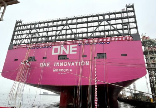 Newbuilding Mv One Innovation was delivered