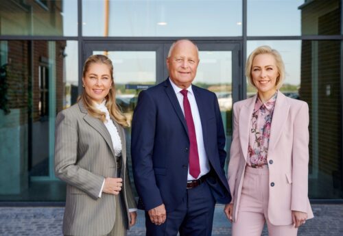 Østergaard family at USTC office