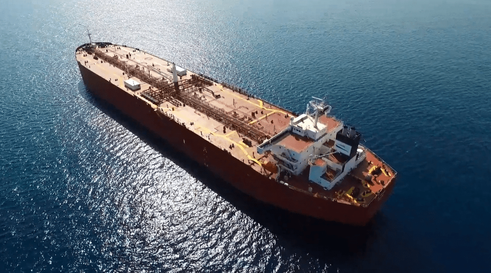 Performance Shipping tanker in ballast