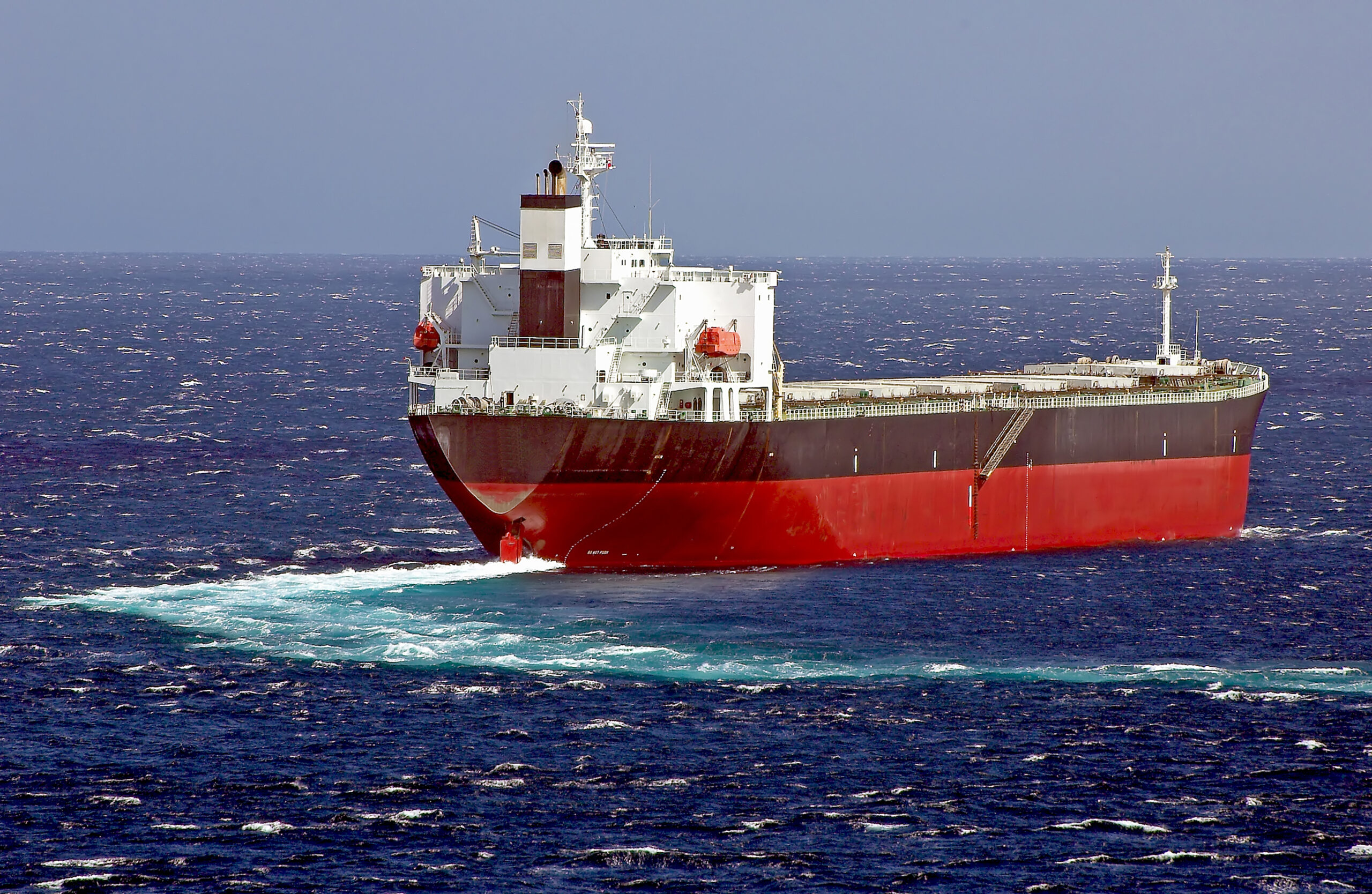 Panamax bulk carrier in ballast