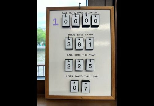 Tower RNLI lifeboat station reaches historic milestone of 10000 service calls