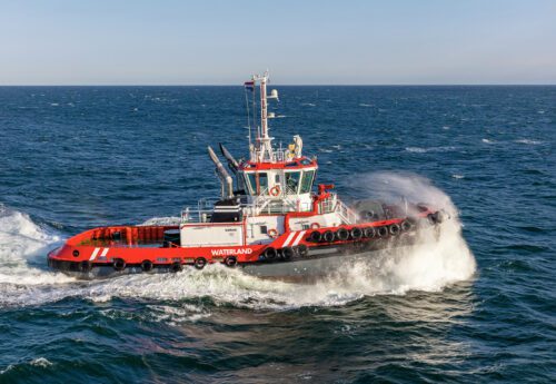 New purchased tug "Waterland" owned by Wagenborg