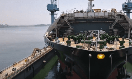 Greek Alpha Gas newly built LNG Carrier 'Energy Endurance' launched