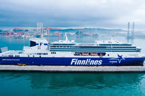 New Hybrid Ro-Pax Ship Delivered to Finnlines