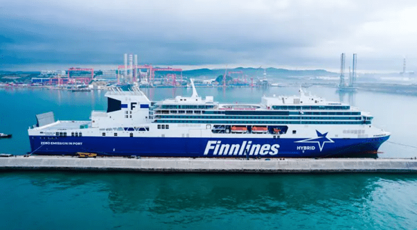 New Hybrid Ro-Pax Ship Delivered to Finnlines