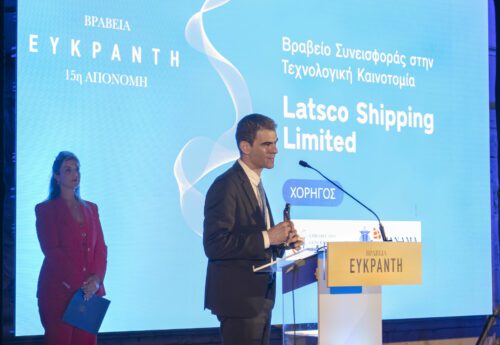 Shipowner Latsco Shipping Receives Efkrantis 2023 Award