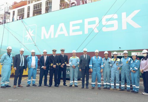 Maersk takes delivery of first methanol-fuelled Containership