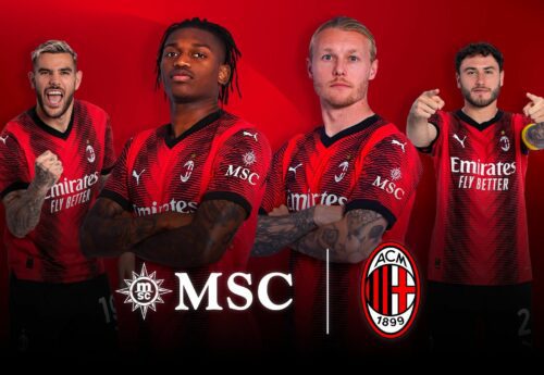 MSC Cruises Becomes New Sleeve Partner of AC Milan