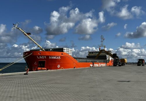 Mv Lady Anneke at Puttgarden