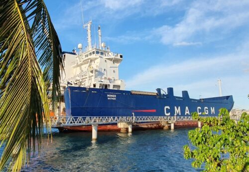 Mv Miner on charter to CMA CGM