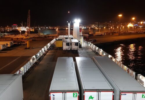 Mv Mistral deck view