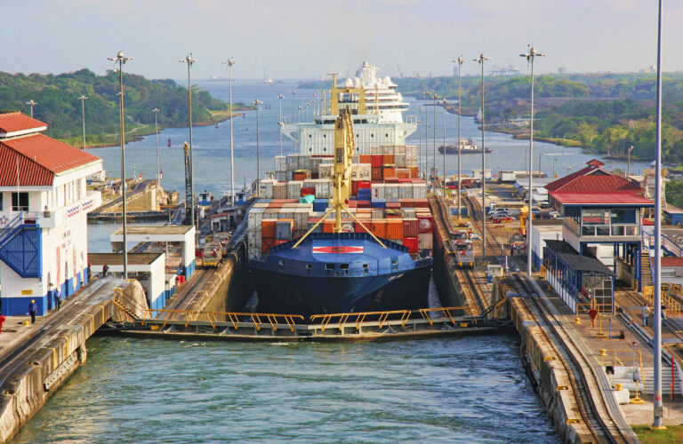 Panama Canal Allows limited number of ships