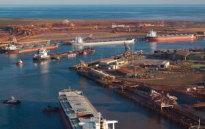 Port Hedland, part of Pilbara Ports
