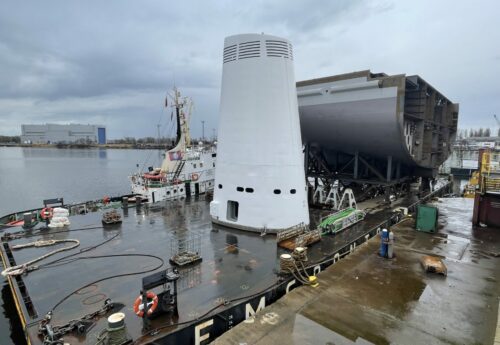 Wulkan Shipyard loaded ship blocks