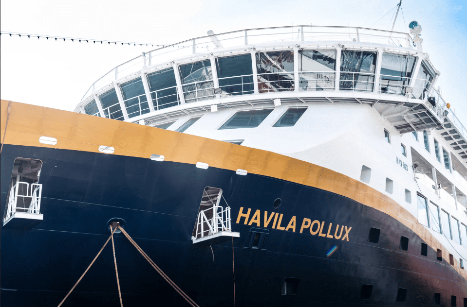 Havila Pollux newbuilding for Havila Voyages