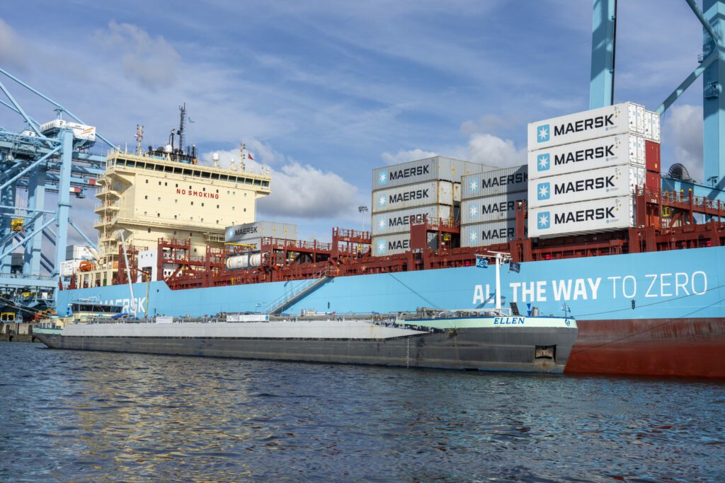 Maersk Marks First European Green Methanol Bunkering in Port Rotterdam