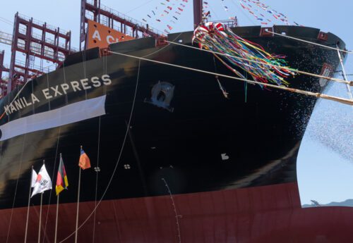 Manila Express newbuilding for Hapag Lloyd