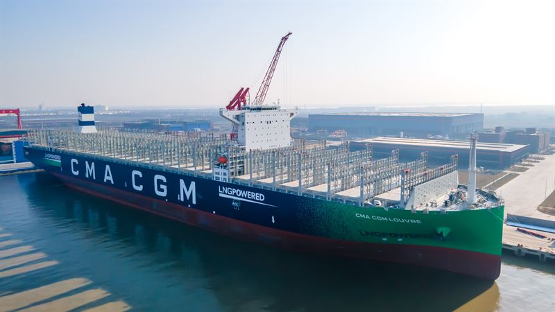 Wärtsilä LNG Fuel Gas Supply Systems Chosen for CMA CGM newbuild ships