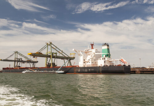 Bunkering operation of a capesize bulker