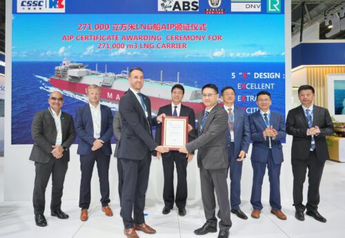 Hudong-Zhonghua gets AiPs from Class societies for LNG Carrier Design