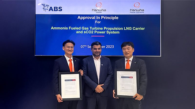 Hanwha Ocean gets AiP and AOSS for LCO2 carrier and noise measurement