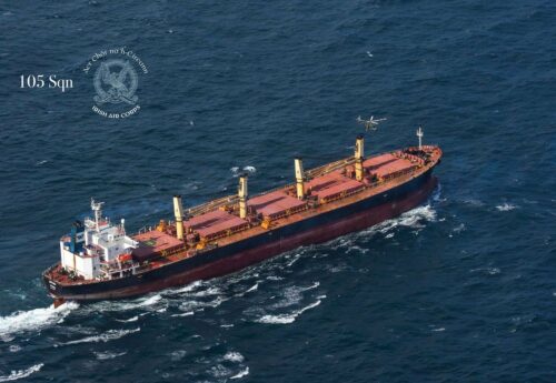 Bulk Cargo ship busted with Drugs by Irish navy in a major operation