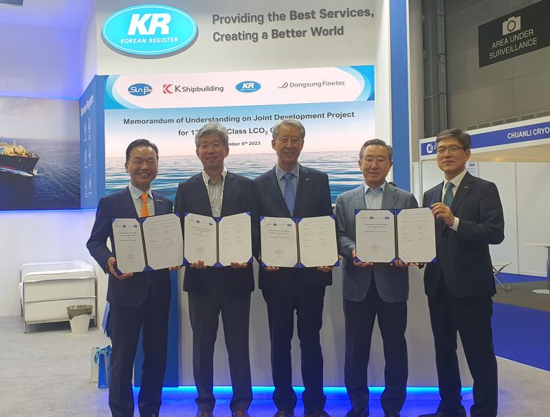 Korean firms join forces on developing 12,000 cbm LCO2 Carrier