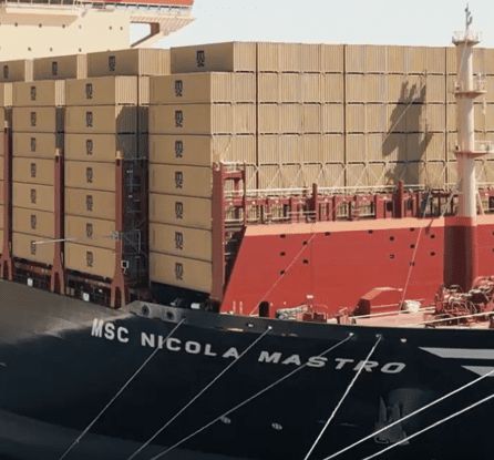 MSC’s mega 24,000 TEU Containership named in Italy