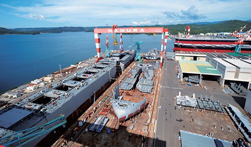 Namura Shipbuilding in Japan