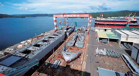 Namura Shipbuilding in Japan