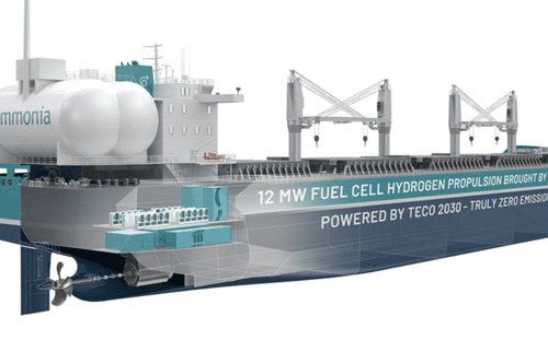 TECO 2030 to supply hydrogen fuel cells for up to six Pherousa Ultramax newbuilds