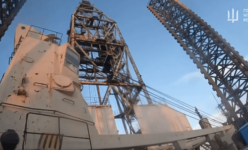 Ukraine claims Regained control of offshore drilling rigs in Black Sea